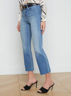 Kendra Cropped Flare Jean