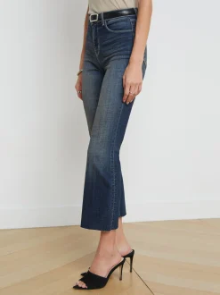 Kendra Cropped Flare Jean