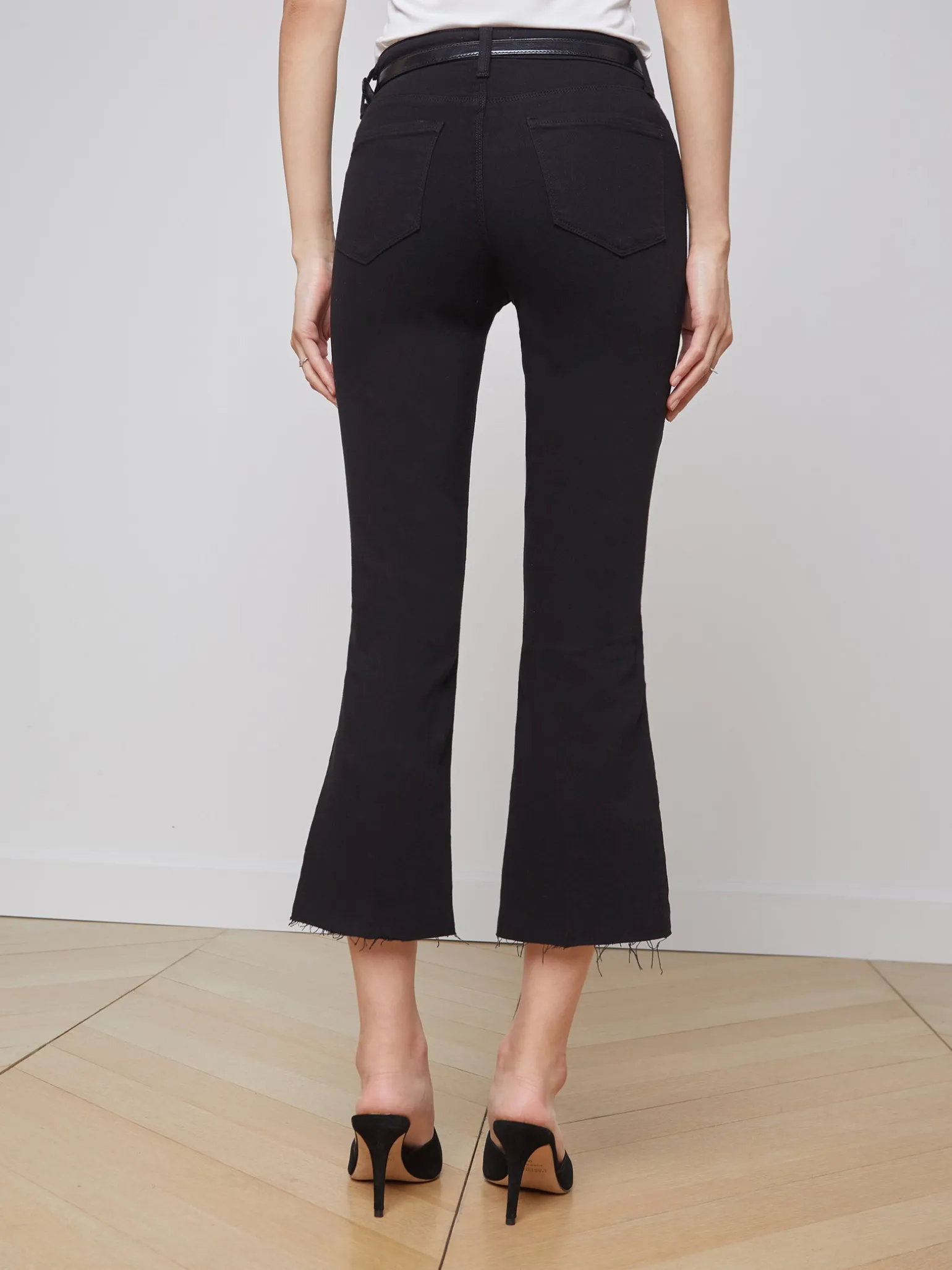 Kendra Cropped Flare Jean