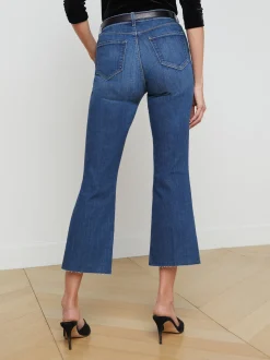 Kendra Cropped Flare Jean