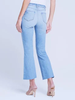 Kendra Cropped Flare Jean
