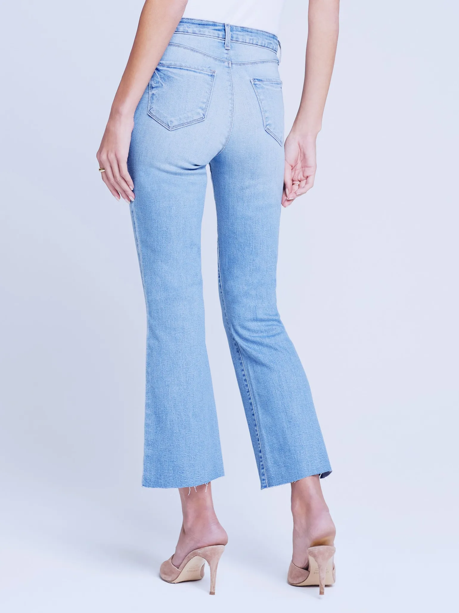 Kendra Cropped Flare Jean