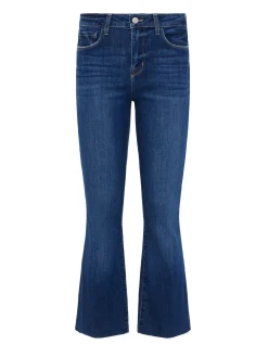 Kendra Cropped Flare Jean
