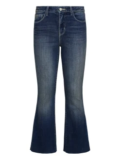 Kendra Cropped Flare Jean