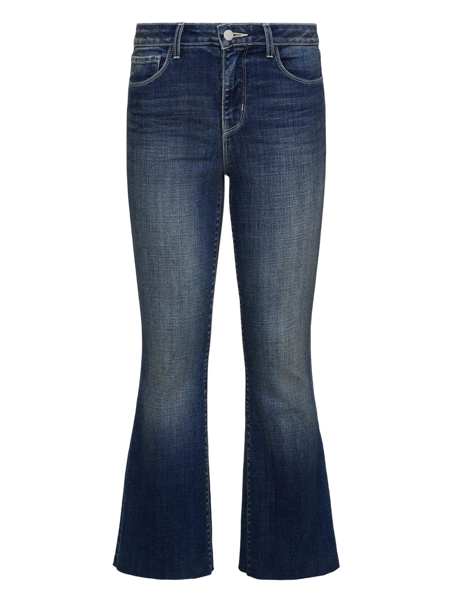 Kendra Cropped Flare Jean