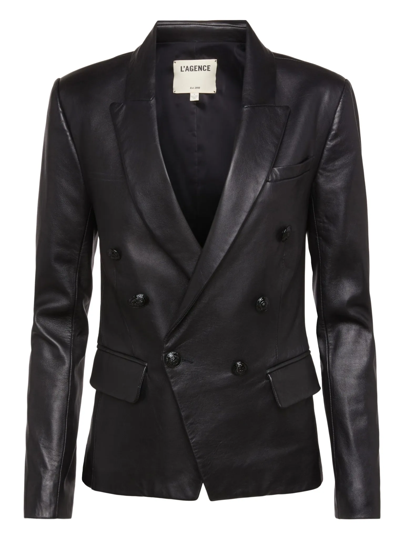 Kenzie Leather Blazer