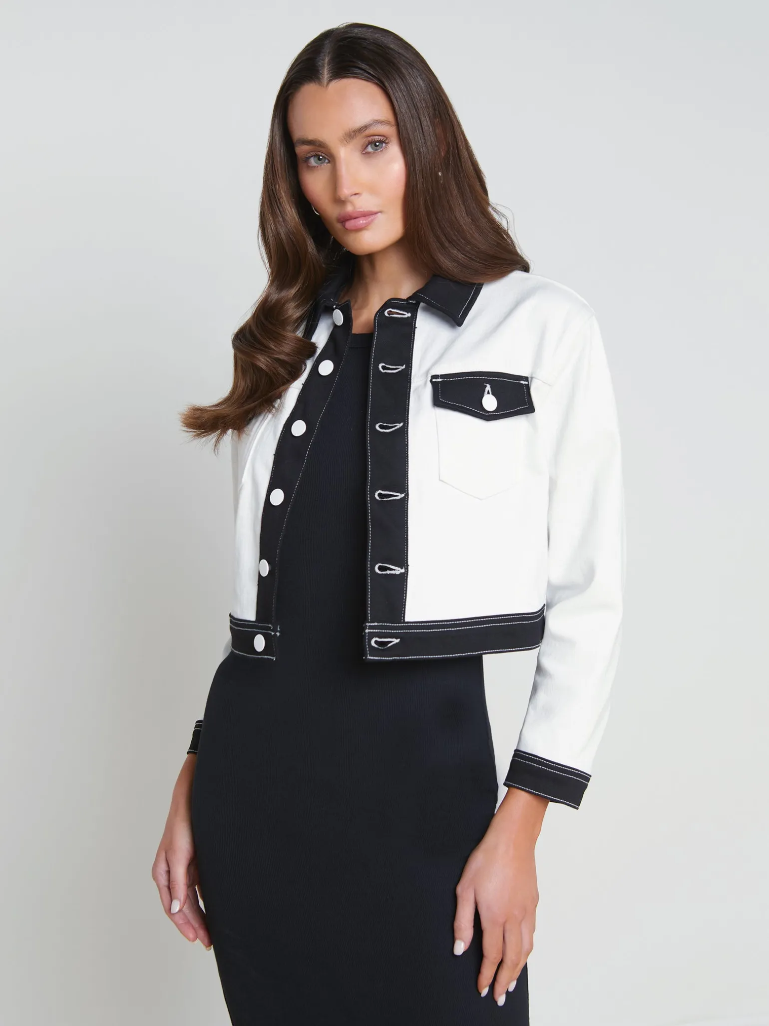 Koda Contrast Denim Jacket