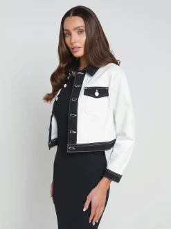 Koda Contrast Denim Jacket
