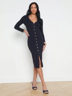 Kyra Ribbed Duster Dress