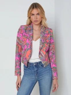 Lila Open-Front Blazer