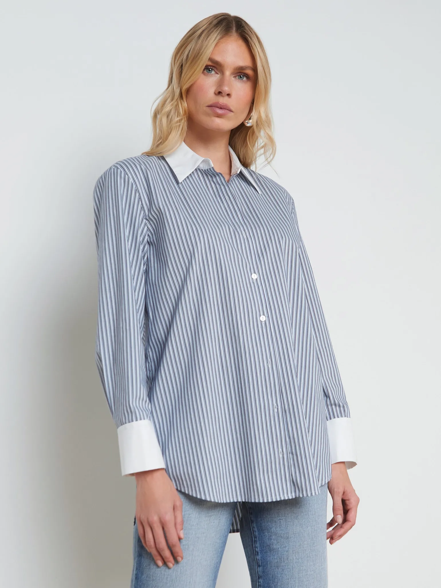 Malia Cotton-Blend Tunic