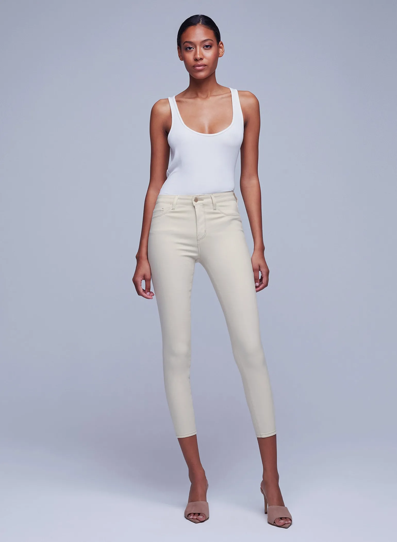 Margot Coated Skinny Jean