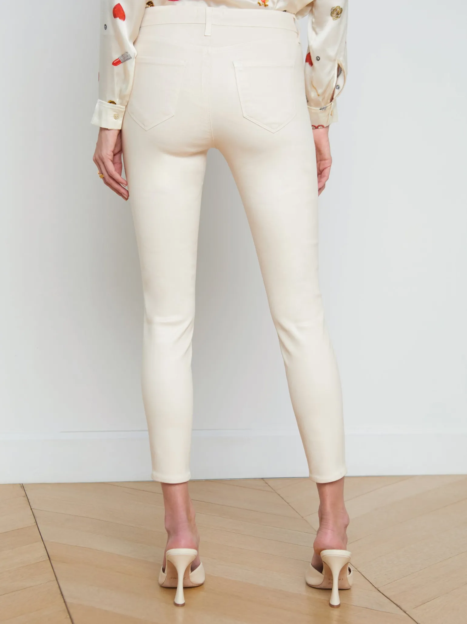Margot Coated Skinny Jean