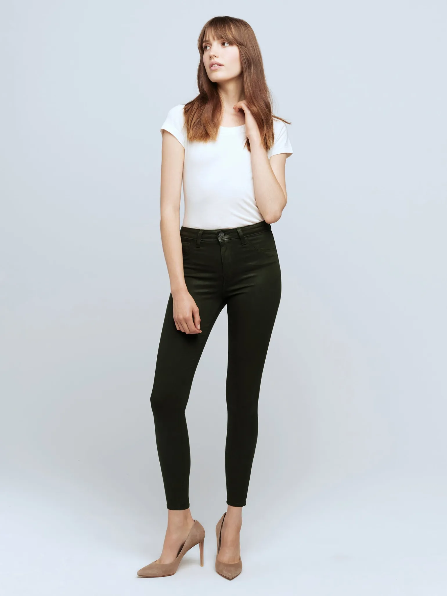Marguerite Coated Jean