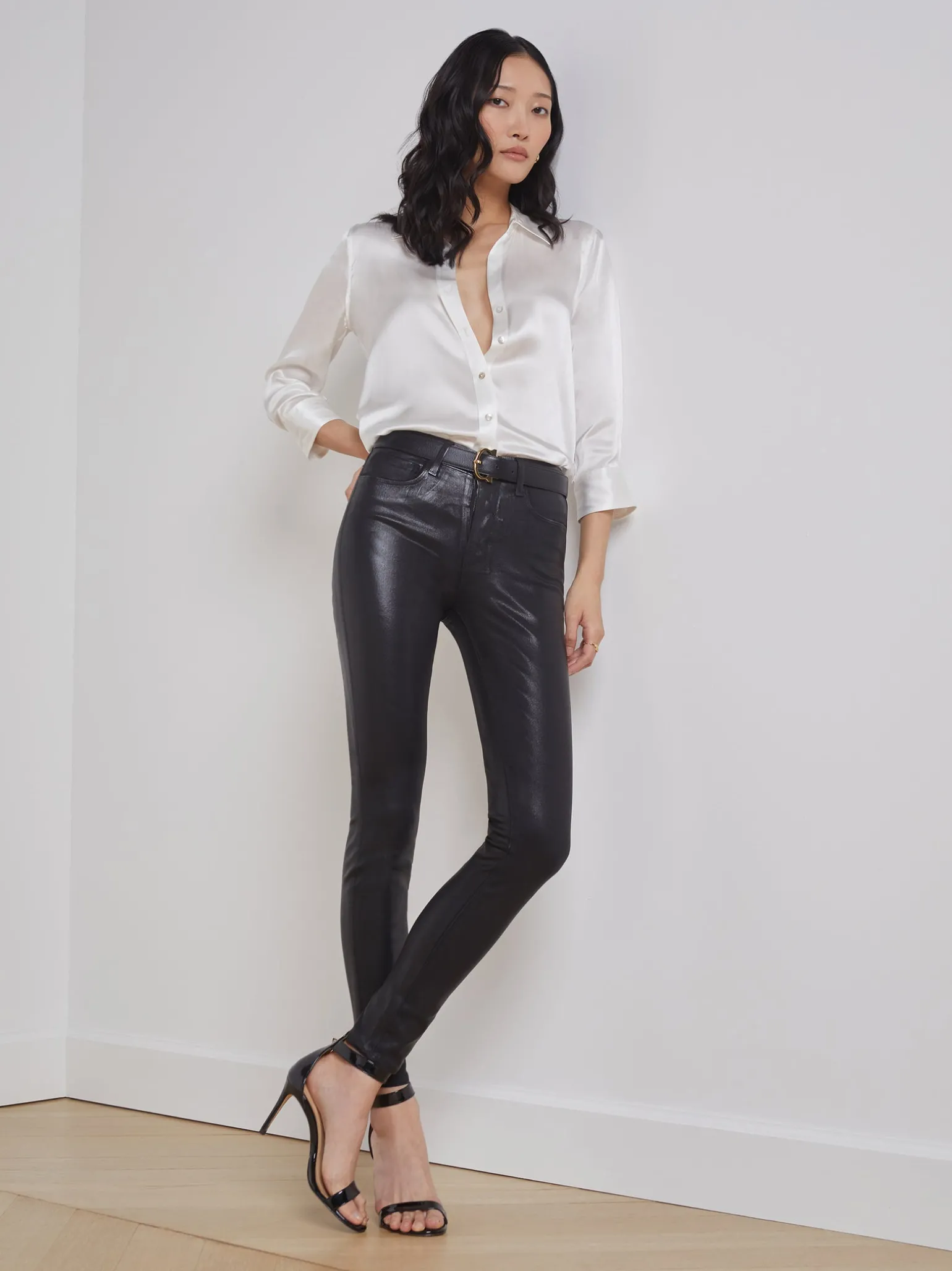 Marguerite Coated Jean