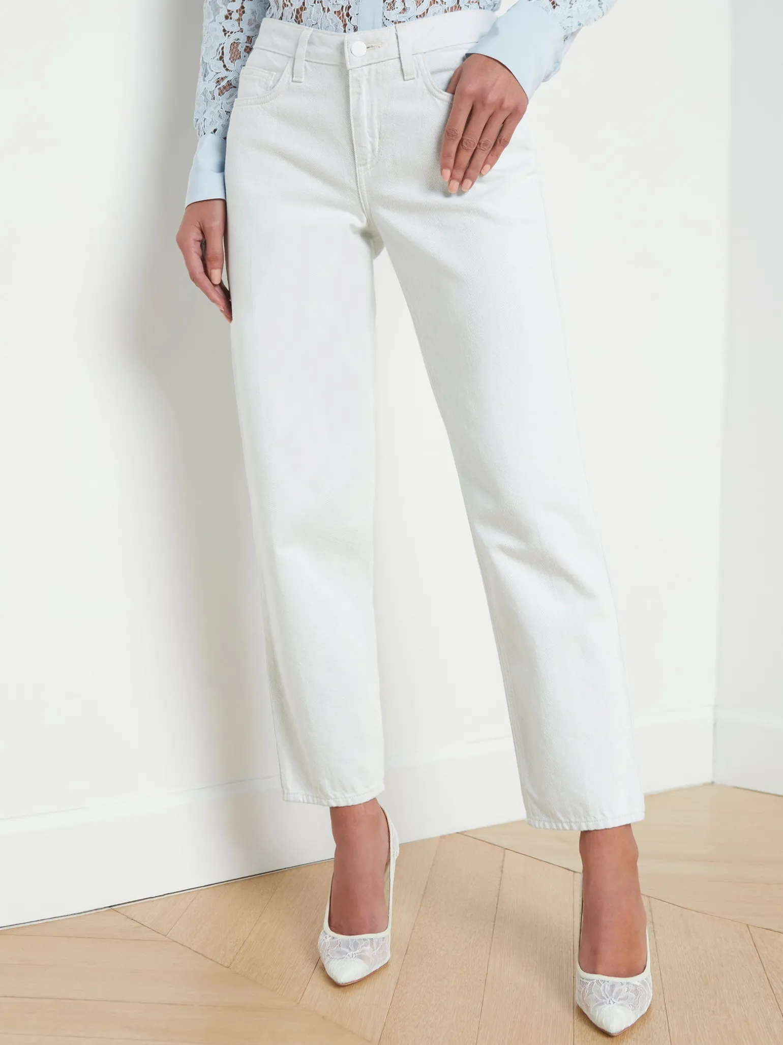 Mateo Slouchy Straight-Leg Jean