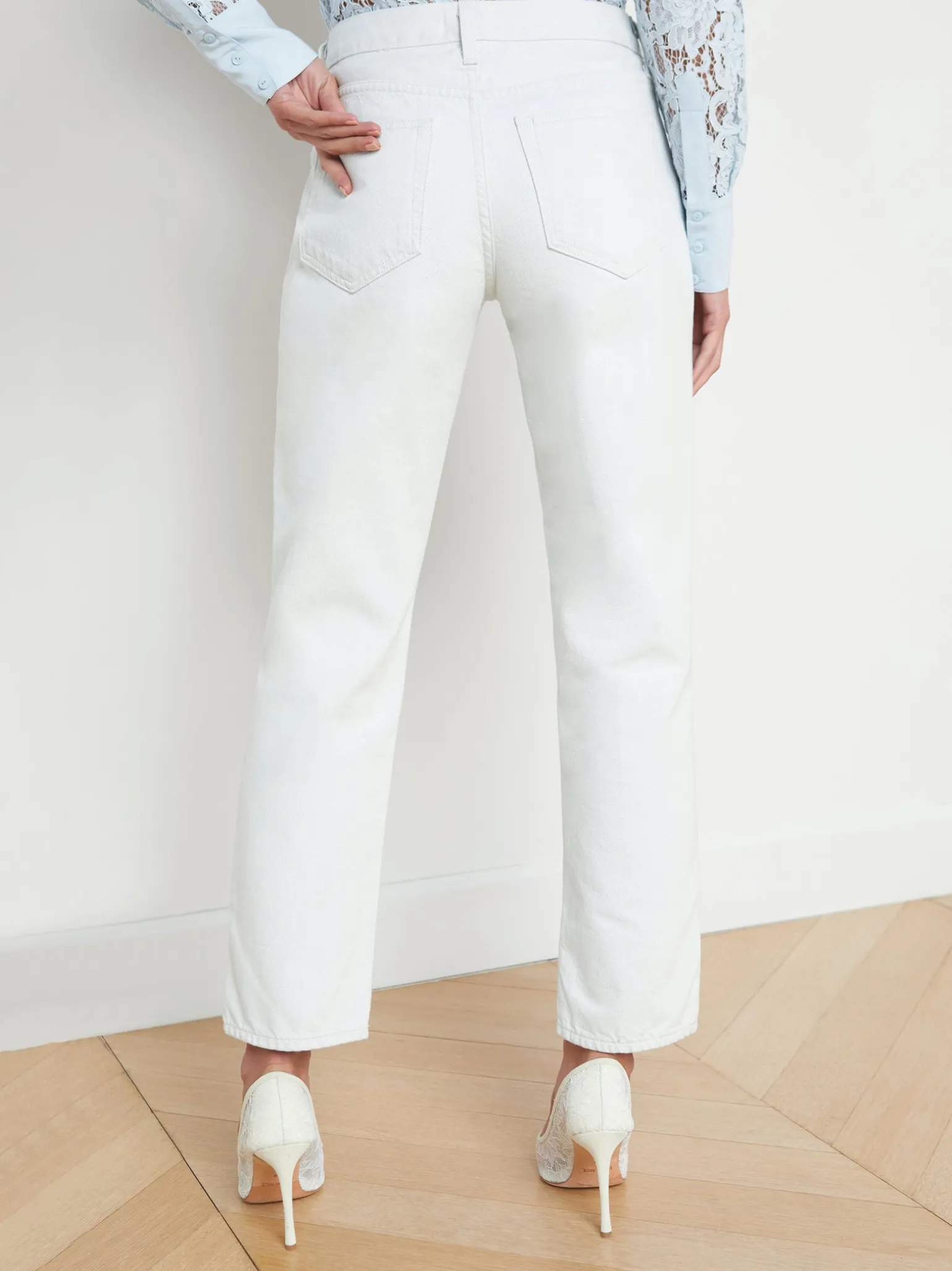 Mateo Slouchy Straight-Leg Jean