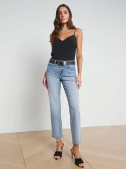 Milana Slouchy Stovepipe Jean