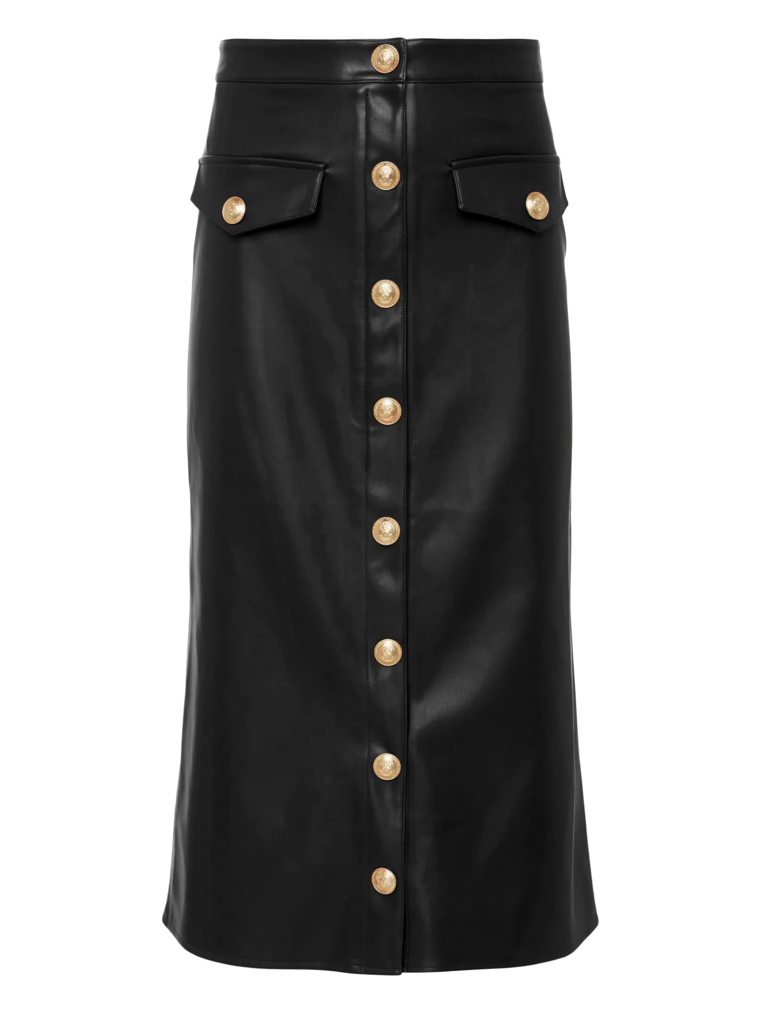 Milann Faux Leather Skirt