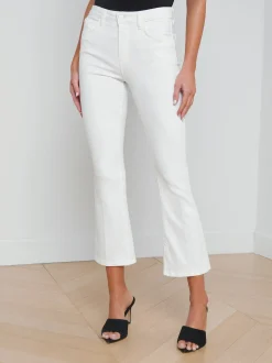 Mira Cropped Micro Boot Jean