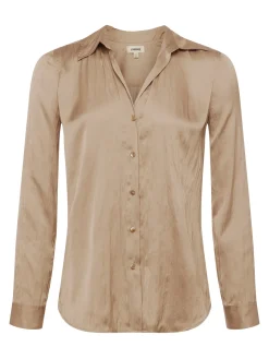 Nina Crinkle-Effect Blouse