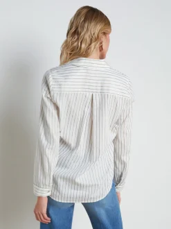 Nina Lurex-Cotton Blouse