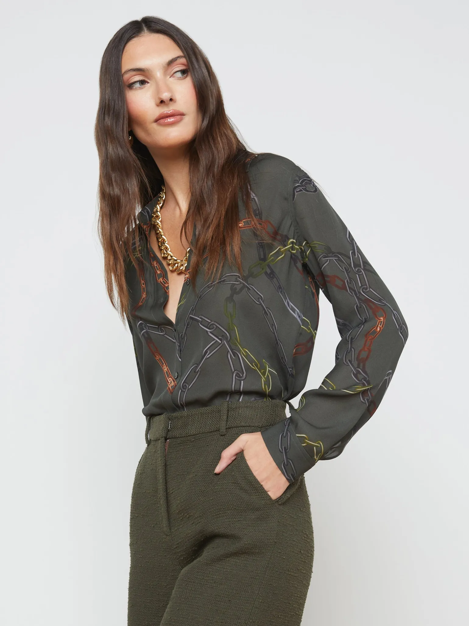 Nina Silk Blouse