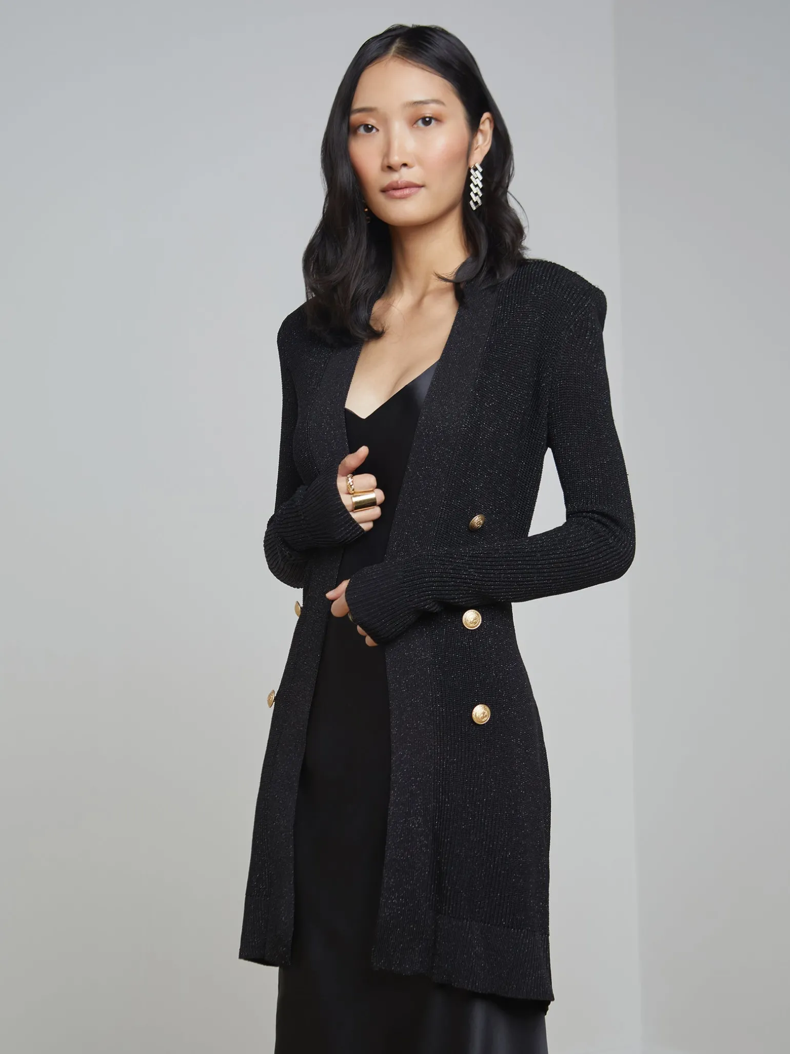 Noe Double-Breasted Cardigan