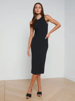 Nura Sleeveless Midi Dress