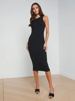 Nura Sleeveless Midi Dress
