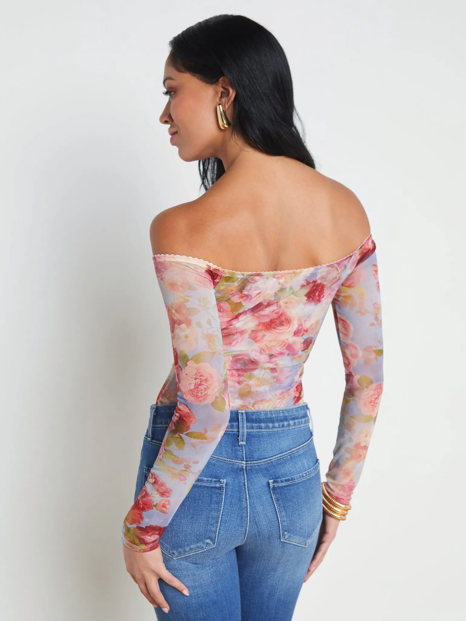 Peonie Off-the-Shoulder Bodysuit