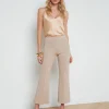 Ren Cropped Flare Knit Pant