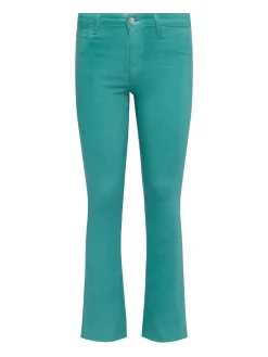 Ruth Coated Straight-Leg Jean