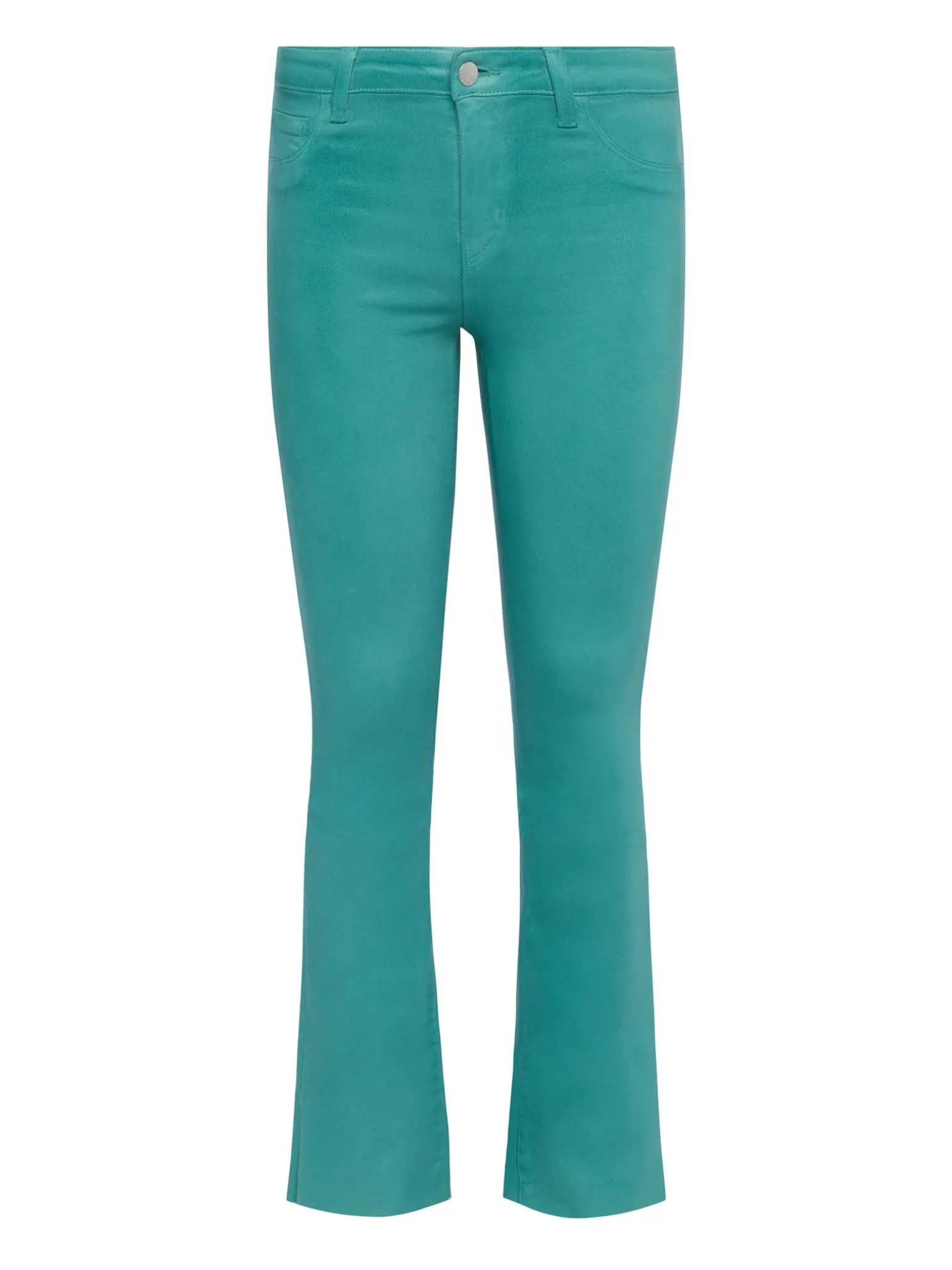 Ruth Coated Straight-Leg Jean