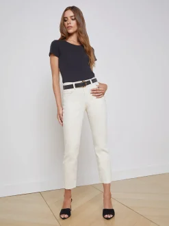 Sada Slim-Leg Cropped Jean