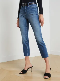 Sada Slim-Leg Cropped Jean