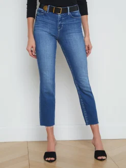 Sada Slim-Leg Cropped Jean