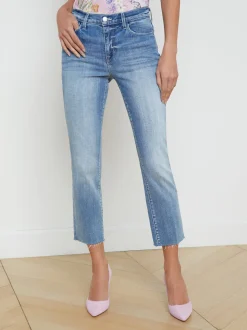 Sada Slim-Leg Cropped Jean