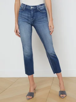 Sada Slim-Leg Cropped Jean
