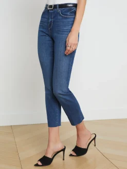 Sada Slim-Leg Cropped Jean