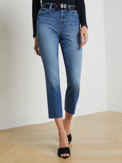 Sada Slim-Leg Cropped Jean