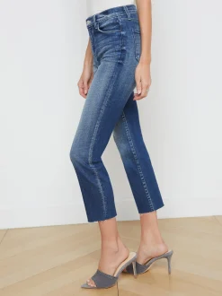 Sada Slim-Leg Cropped Jean
