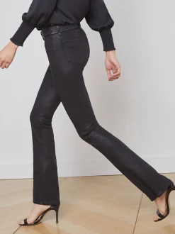 Selma Coated Bootcut Jean
