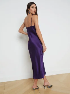 Seridie Silk Slip Dress