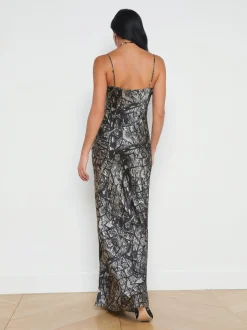 Serita Silk Slip Dress