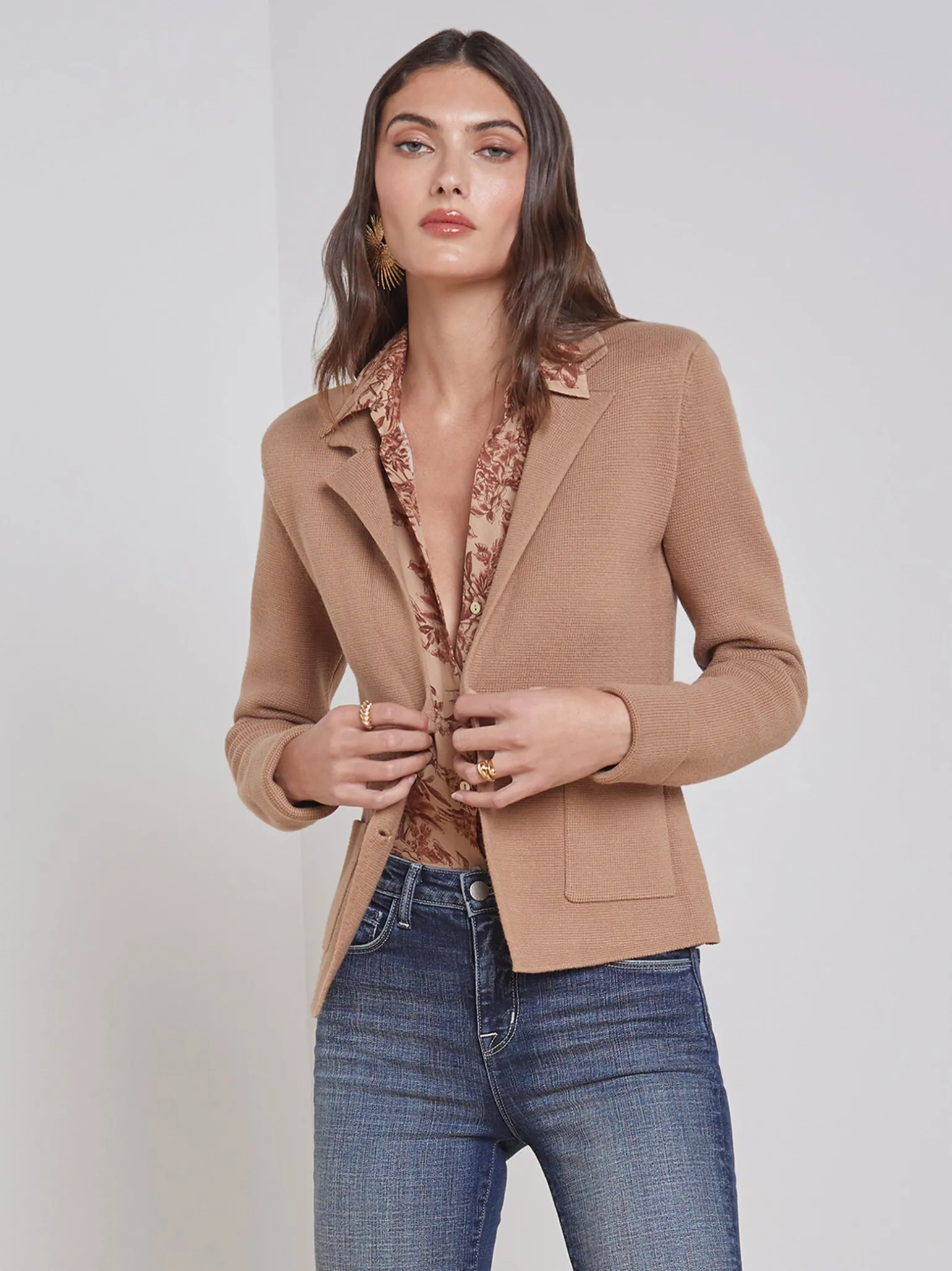 Sofia Knit Blazer