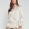 Sora Silk Wrap Blouse