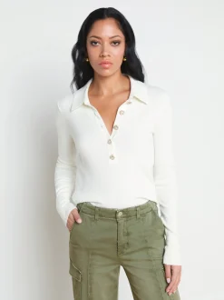 Sterling Silk-Cotton Blend Sweater