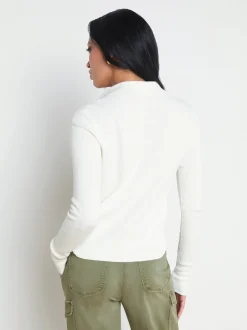 Sterling Silk-Cotton Blend Sweater