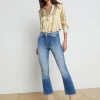 Tati Cropped Micro Boot Jean